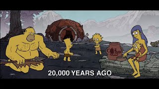 The Simpsons 20000 BC The Family [upl. by Elin]