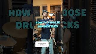 How To Choose Your Ideal Drum Sticks  Drum Lesson [upl. by Odrautse723]