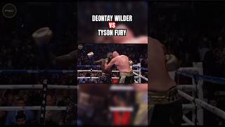 Deontay Wilder and Tyson Fury GO OFF in their first fight boxing [upl. by Eelirem]