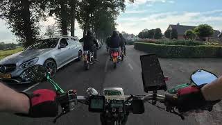 Voorthuizen  Oldtimer tourtocht brommers [upl. by Ladnek288]