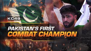 PAKISTAN’S FIRST EVER WORLD CHAMP  Shahzaib Rind vs Bruno Assis  KC49 [upl. by Atinahc883]