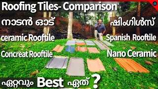 Roofing tiles comparisonBest roofing materials amp trendsRoofing ideasRoofing methodsDr Interior [upl. by Holt]