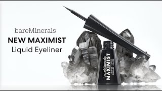 MAXIMIST Liquid Eyeliner  bareMinerals [upl. by Ediva]