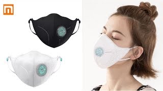 Xiaomi Airpop Light F95 Face Mask 360 Degree Air Wear PM2 5 Anti haze Mask Adjustable Ear Hanging [upl. by Miki]