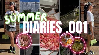 SUMMER DIARIES 001  monthly reset bday celebration cooking girl maintenance  more [upl. by Kaczer]