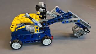 Lego Excavator  Dump Truck 2in1 42147 7 [upl. by Genesia359]