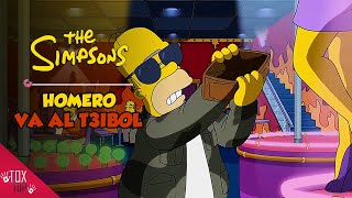 Homero se va con las cariñosas  Los Simpson [upl. by Aznaed642]