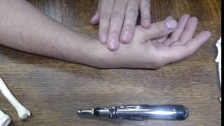 The electrical Meridian Acupuncture Pen and Thumb Arthritis [upl. by Behah]