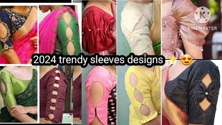 letest sleeves designs ✨️ 😍 trending womensfashion sleeves fashiondesign [upl. by Nerti]