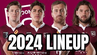 My 2024 Queensland Maroons Lineup For State Of Origin [upl. by Eirellav]