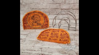 Turkey Napkin Holder Cover Tutorial [upl. by Marie-Ann867]