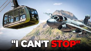 US Marine Pilot Took Jet For JoyRide amp Flew To Cable Cars What Happens Next Will SHOCK You [upl. by Llemhar217]