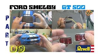 Scale model Revell FORD SHELBY GT500 PART 09 [upl. by Sielen562]