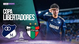 Millonarios COL vs Palestino CHL  LIBERTADORES HIGHLIGHTS  05142024  beIN SPORTS USA [upl. by Gerger]