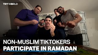 NonMuslim TikTokers participate in Ramadan [upl. by Timon]