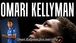 Omari Kellyman first interview at Chelsea✅ [upl. by Harod]