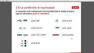 5 Le periferiche di input ed output [upl. by Sherie]