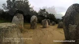 Crómlech de los Almendros Évora Portugal [upl. by Iuqcaj]