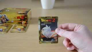 Dragonball Z Lenticolari Serie Gold Card Review Giochi Preziosi [upl. by Bacon]