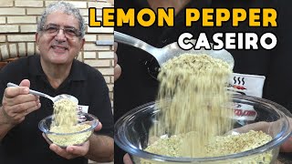 Como Fazer Lemon Pepper Caseiro  Tv Churrasco [upl. by Deutsch]