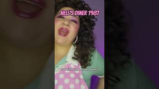 Nells Diner 1987 charactercomedy waitress server parody skit 80s 80saesthetic retro diner [upl. by Wit]