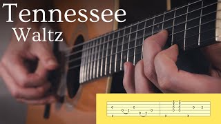 Tennessee Waltz Guitar amp Trumpet  Cover  TABs [upl. by Stout691]