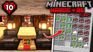 UNLIMITED MENDING in Minecraft Hardcore Survival [upl. by Neehs]