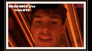 Noah Beck Live NYC 8 December 21 [upl. by Lleraj]