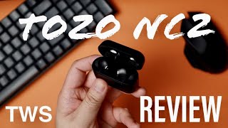 THIS BUDS FOR YOU Tozo Nc2 True Wireless Earbuds unboxing and review [upl. by Bab]