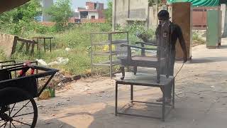 MORE THAN 20 Year old lobby set repairrestoreGanesh Steel AlmirahFurniture in Malerkotla Punjab🧿 [upl. by Lietman]