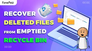 How to Recover Deleted Files from Emptied Recycle Bin  3 Proven Ways [upl. by Sunday]