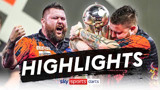 Michael Smith amp Michael van Gerwens EPIC final  World Darts Championship Final 2023 Highlights [upl. by Wamsley]