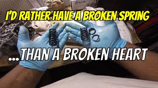 How to replace the BROKEN 34 Accumulator Spring in my Dodge Ram Van 46re  Part 5 [upl. by Haliehs]