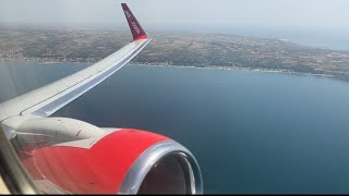 Jet2 Boeing 737800 Rocket takeoff from Thessaloniki  GDRTJ [upl. by Zerep]