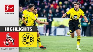 1 FC Köln  Borussia Dortmund 04  Highlights  Matchday 18 – Bundesliga 202324 [upl. by Rudolfo]