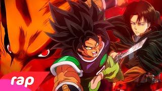 Rap do Broly Kyuubi e Levi  O PODER DA MINHA IRA 2  NERD HITS [upl. by Juxon83]