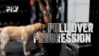 Pull Over Progression  Garage Gym Training [upl. by Sekyere]