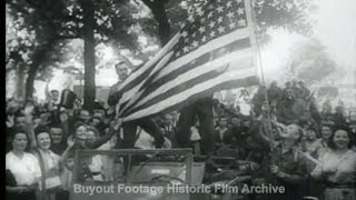 HD Historic Archival Stock Footage WWII 1944 Year in Review [upl. by Akieluz]