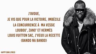 SAPES COMME JAMAIS  MAITRE GIMS Lyrics [upl. by Kan]