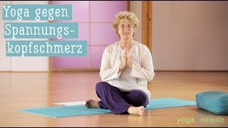 Yoga gegen SpannungsKopfschmerzen mit Anna Trökes  Teaser [upl. by Iris]