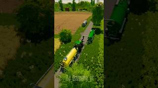 USING SLURRY ARM TO SPREAD  FS 22  shorts [upl. by Adigun]