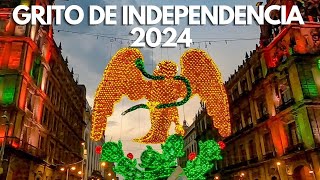 Grito de Independencia 2024  Zócalo CDMX [upl. by Mctyre398]