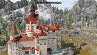 Bran Castle  Skyrim Special EditionAE Player Home [upl. by Ilram99]