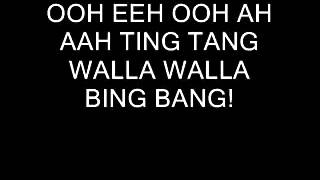 Witch Doctor  Ooh Eeh Ooh Ah Aah Ting Tang Walla Walla Bing [upl. by Annia]