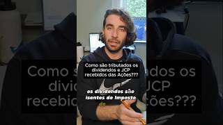 Como funciona o IR sobre dividendos e JCP henriqueduque bolsadevalores dividendos irpf [upl. by Ymot828]