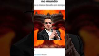 Elon Musk Melhor Jogador de Diablo 4 diablo4 elonmusk games jogos noticiasdegames diabloiv [upl. by Elahcar]