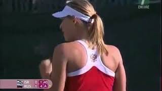 Israeli audience vs Maria Sharapova [upl. by Einnep]