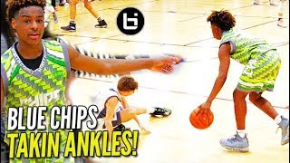 LeBron James Jr amp Blue Chips TAKEN TO OVERTIME Bronny James vs Colin Porter [upl. by Ylrebnik]