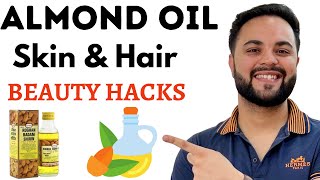 Top 10 Almond Oil Beauty Hacks for Skin amp Hair [upl. by Petrick]