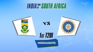 Highlights 1st T20I South Africa vs India  1st T20I SA VS IND [upl. by Alfred]